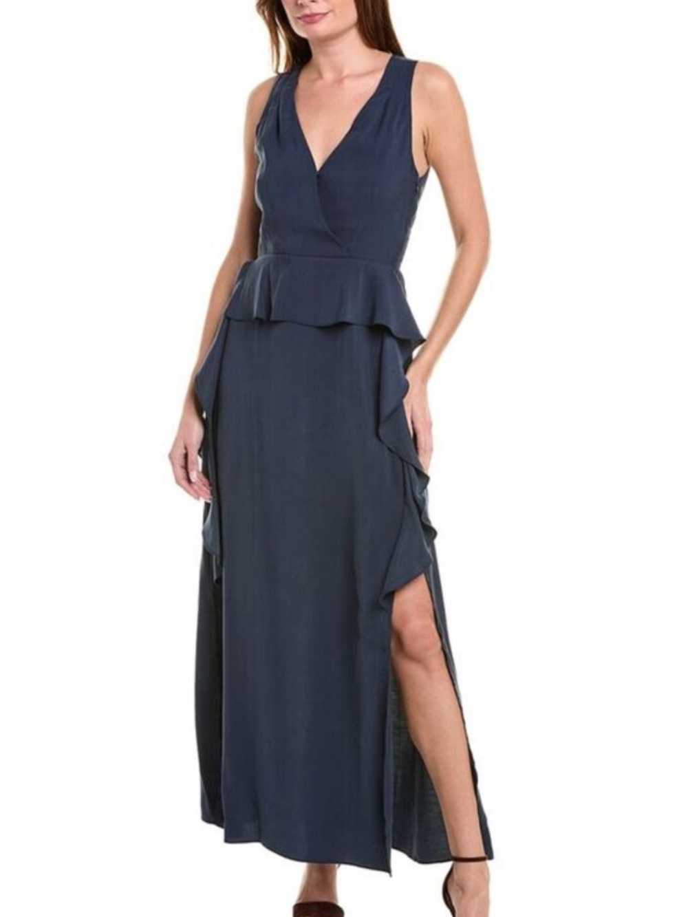 Joie Womens  Sheina Maxi Dress, Blue